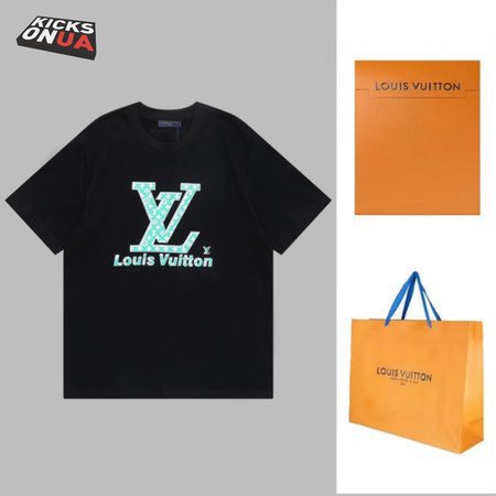Show Limited 23ss Letter Logo Print Round Neck Short Sleeves Black