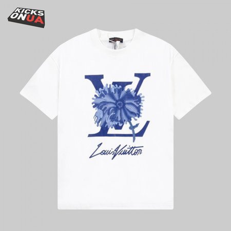 Yayoi Kusama Alliance Series Psychedelic Flower Short-Sleeved T-Shirt White