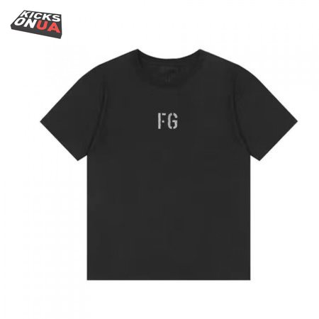Fear of God FG Logo T-shirt Vintage Black