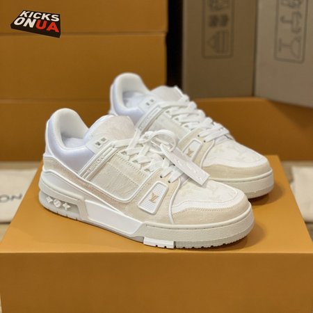 Trainer Beige White