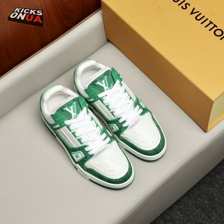 Trainer Low White Green