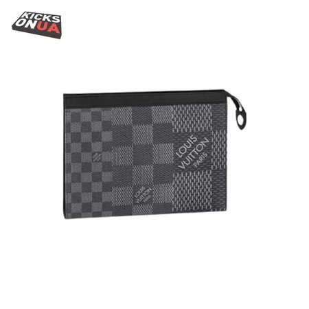 Pochette Voyage Mm Damier Graphite Canvas LP52