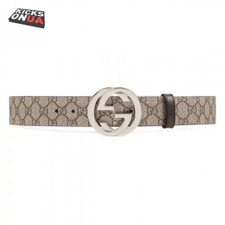 GUCCI GG SUPREME BELT WITH G BUCKLE - B37