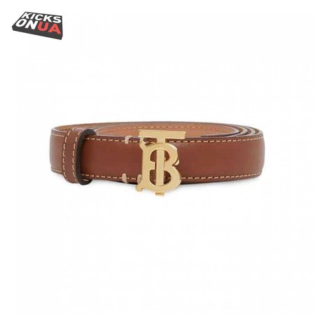 BURBERRY MONOGRAM MOTIF BUCKLE BELT - B32