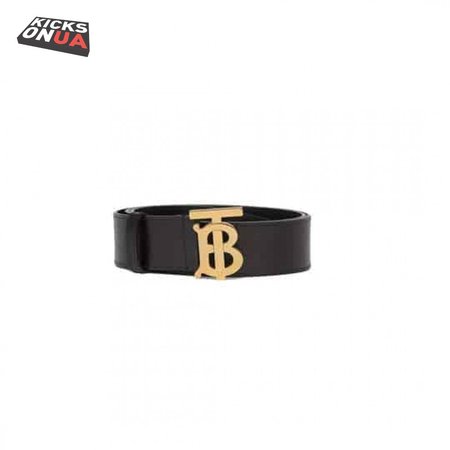 BURBERRY MONOGRAM MOTIF LEAHTHER BELT - B31