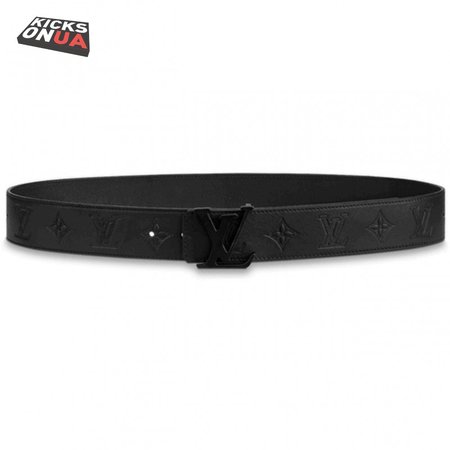 shape belt monogram shadow 40 mm black - b113