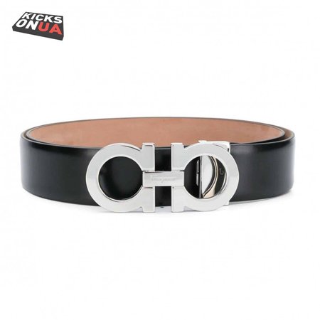 SALVATORE FERRAGAMO DOUBLE GANCIO BELT - B28