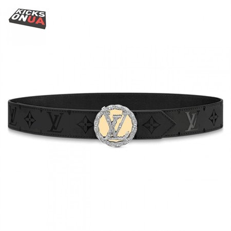 circle plate 35mm reversible belt - b155