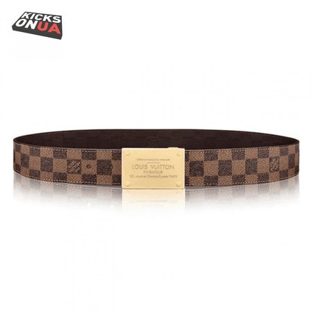 NEO INVENTEUR REVERSIBLE 40MM DAMIER EBENE CANVAS BELT - B133