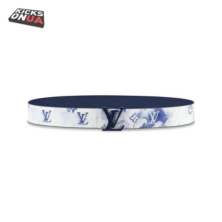 shape 40mm reversible belt watercolor blue - b80