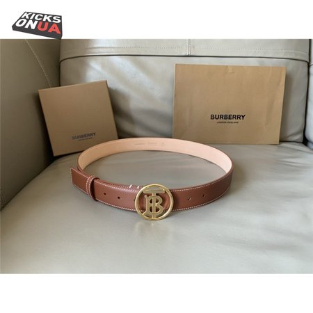 burberry B buckle belt