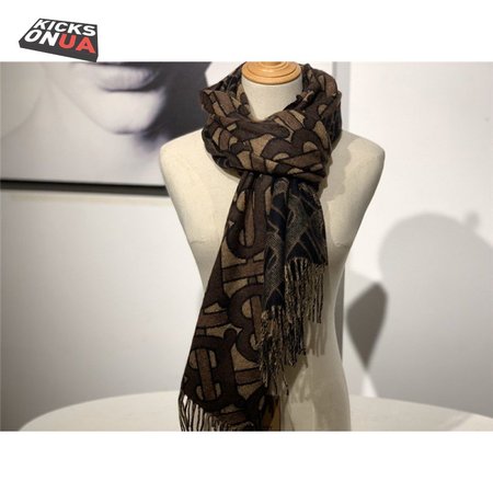 burberry cashmere shawl brown