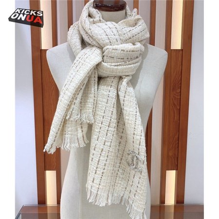 chanel 100% cashmere scarf