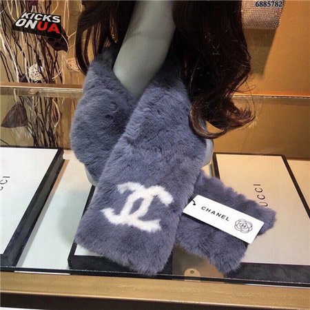 chanel mink fur scarf scarves
