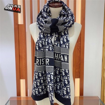 dior cashmere oblique print scarfs