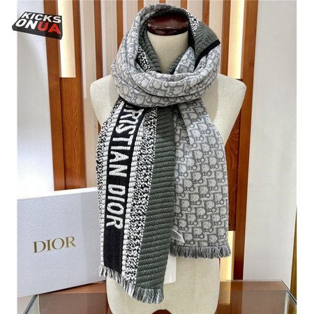 dior oblique print scarfs