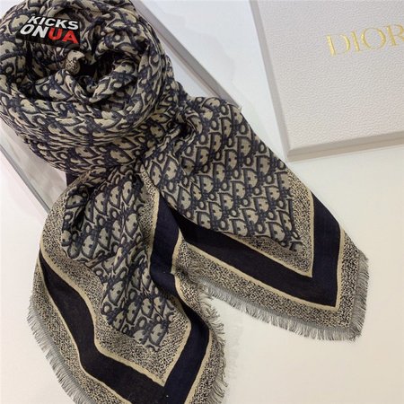 dior print shawl