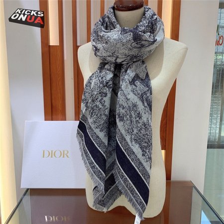 dior print shawl