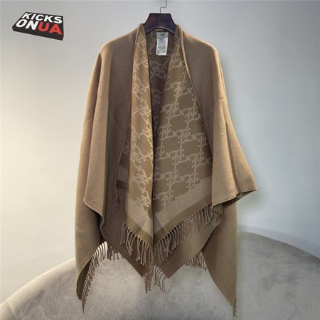 fendi cashmere hooded cloak
