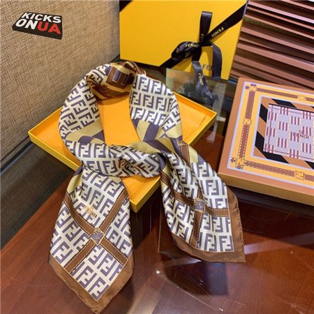 fendi silk square scarf