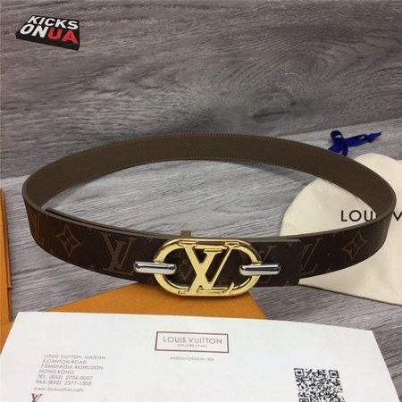 logo buckle leather belt