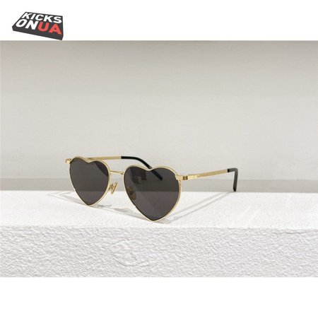ysl metal heart sunglasses