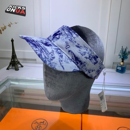 High Quality Christian Dior Blue and white porcelain hats