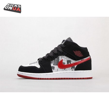 Air Jordan 1 Mid Newspaper Air Times 36-46