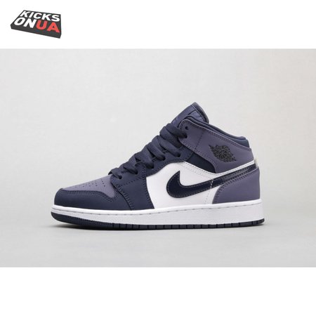 Air Jordan 1 Mid Obsidian Sanded Purple 36-46