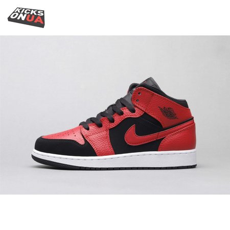 Air Jordan 1 Mid Reverse Bred 36-46