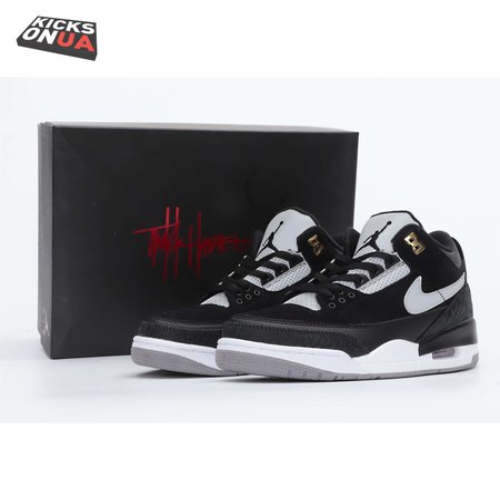 Air Jordan 3 Retro Tinker Black Cement Gold Men's