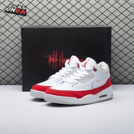Air Jordan 3 Retro Tinker White University Red Men's