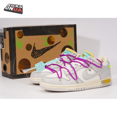 OFF WHITE X NK Dunk Low "The 50" (NO.21) Unisex