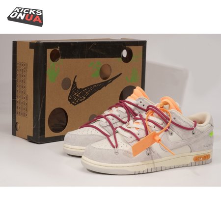 OFF WHITE X NK Dunk Low "The 50" (NO.35) Unisex