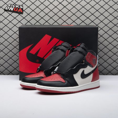Jordan 1 Retro High Bred Toe Unisex