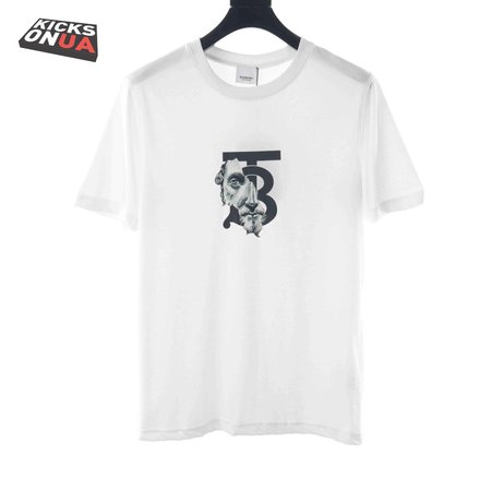 BALENCIAGA ANGEL PRINT CREW NECK T SHIRT