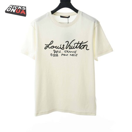 signature embroidered logo t-shirt