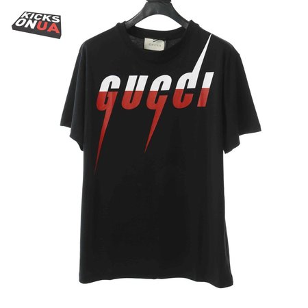 GUCCI PRINT T SHIRT WHITE - RED GC29