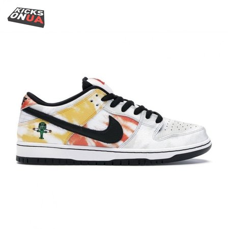 Dunk SB Low 'Tie-Dye Raygun - White' Men's