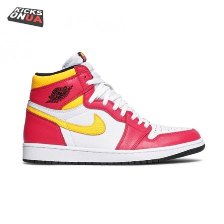 Nike Air Jordan 1 Retro High OG Light Fusion Red Men's