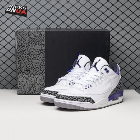 Air Jordan 3 Dark Iris CT8532-105 Men's