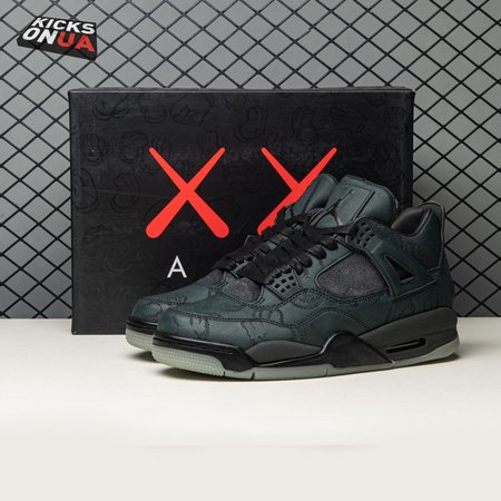 Jordan 4 Retro Kaws Black 930155-001 Men's