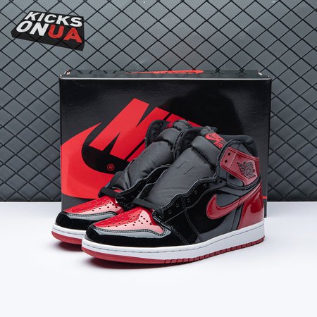Air Jordan 1 Retro High OG Patent 'Bred' Unisex