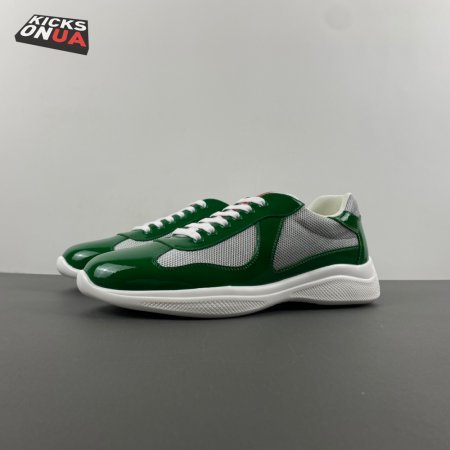 Prada America's Cup Green Sneakers