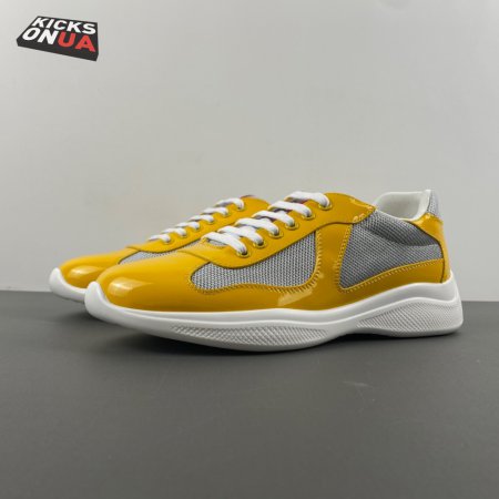 Prada America's Cup Yellow Sneakers