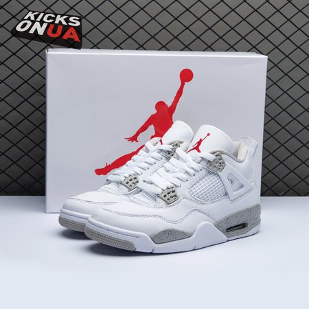 Air Jordan 4 Retro 'White Oreo' Unisex