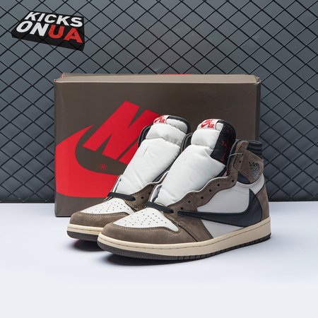 Travis Scott x Air Jordan 1 Retro High OG 'Mocha' Unisex