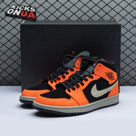 Air Jordan 1 Mid Black Cone Size 36-46