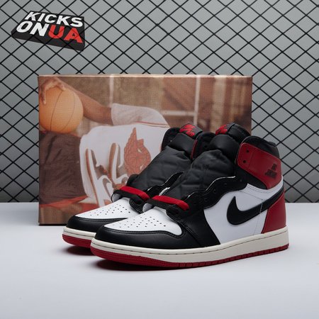 Jordan 1 Retro High OG 'Black Toe Reimagined' DZ5485 106 Size 36-47.5