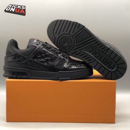 Black Trainer Sneakers